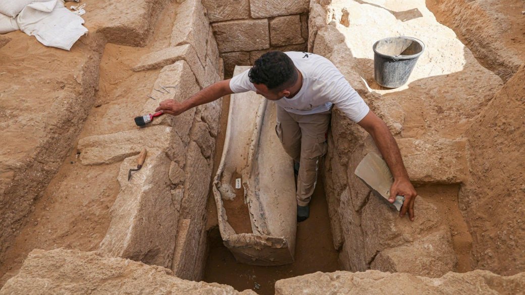 In a Roman-era cemetery in the Gaza Strip, archaeologists found lead sarcophagi of "respectable" people