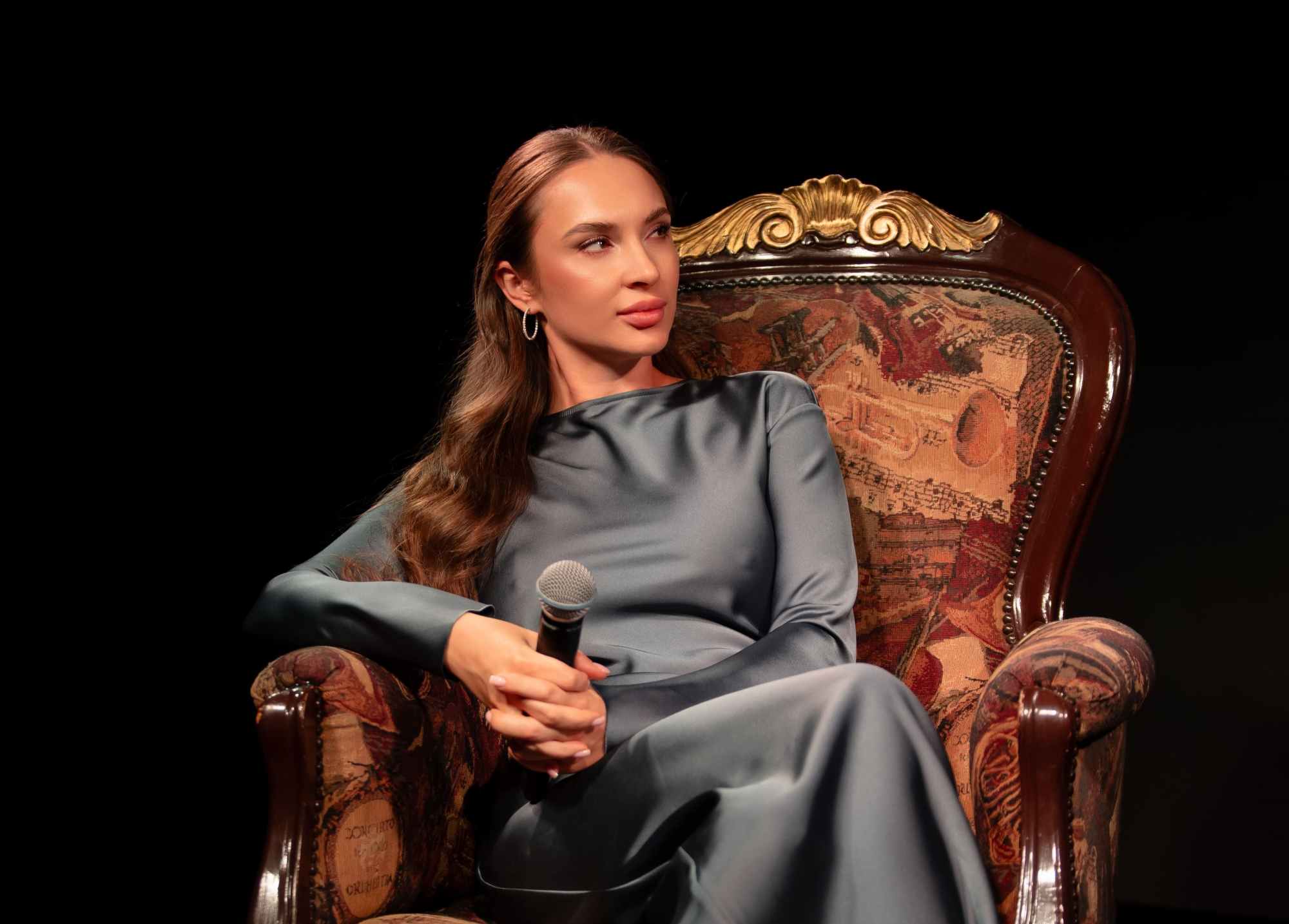 Nikita Kiselev, Dasha Tregubova, and Kristina Ostapchuk: Ukrainian stars visit Irina Adonina's Public Talk on fashion development during the war