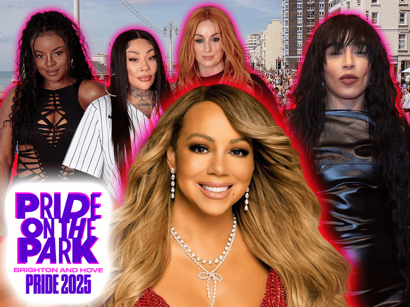 We belong together! Mariah Carey headlines an all-star lineup of acts at Brighton Pride 2025