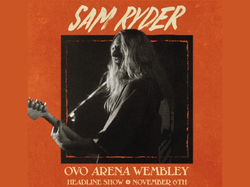 Sam Ryder releases new album “Heartland” and prepares for a concert at OVO Arena Wembley