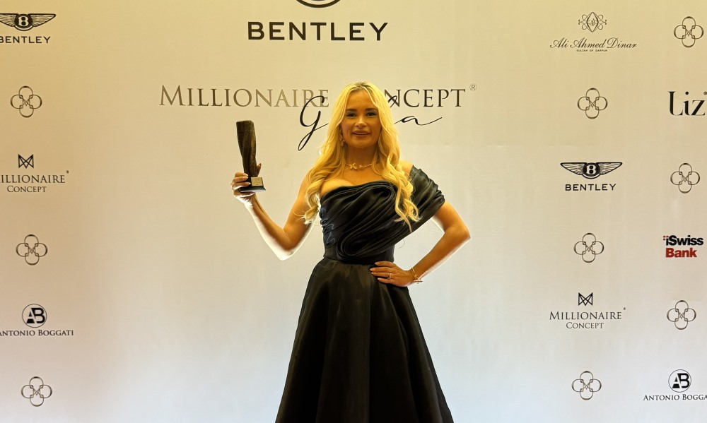 Ukrainian Singer Angela Nominated for "The Millionaire Concept Awards" in Baku